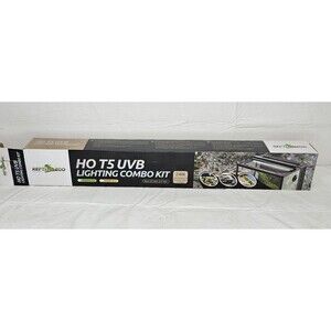 REPTI ZOO T5 HO UVB Lighting Combo Kit, Terrarium Hood Comes w/Tropical 5.0 T5